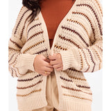 Lost Range Striped Cardigan
