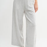 Striped Straight Leg Pant