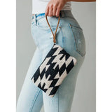 Aztec Print Wristlet