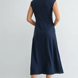 Nights Of Navy Maxi Dress