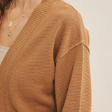 Timeless Waffle Cardigan