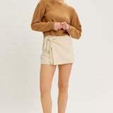 Bow Tie Back Sweater Top