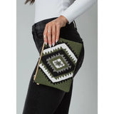 Aztec Pattern Wristlet