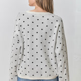 Polka Dot Button Up Cardi