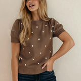 River Polka Dot Sweater