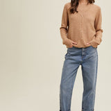 Brushed Off Cardigan & Tank Set