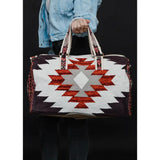 Aztec Print Duffel Bag