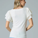 Whisper V Neck Top