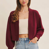 Timeless Waffle Cardigan