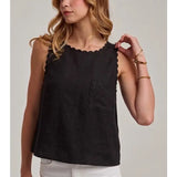 Twill Denim Tank