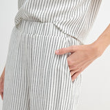 Striped Straight Leg Pant