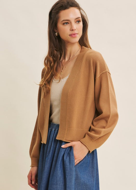 Timeless Waffle Cardigan