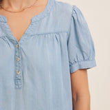 Mineral Wash Tencel Top