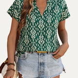 Going Green Bohemian Blouse