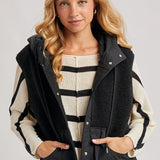 Sherpa Fleece Hooded Vest