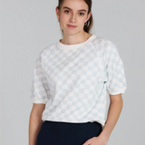 Powder Puff Checkered Top