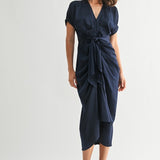 Date Night Satin Dress