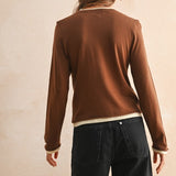 Looks Latered Lightweight Sweater Top