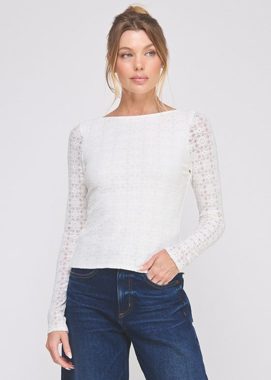 Total Texture Blouse Top