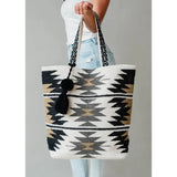 Aztec Print Tote