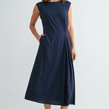Nights Of Navy Maxi Dress