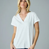 Nautical V Neck Tee