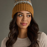 Winter Pattern Pom Hat (Panache)