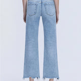 Aileeah Slim Wide Leg Jean (Vervet)
