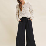 With The Flow Wide Leg Pant