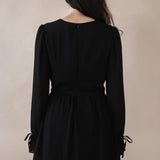 Ruffles & Bows Woven Mini Dress