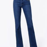 Bailee High Rise Trouser Fold Bootcut Jean (Flying Monkey)