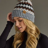 Winter Pattern Pom Hat (Panache)