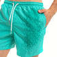 BERMIES "Switch" Swim Shorts (Green To Pineapple)