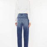 Inez High Rise Tapered Mom Jean (Kan Can)