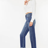 Inez High Rise Tapered Mom Jean (Kan Can)