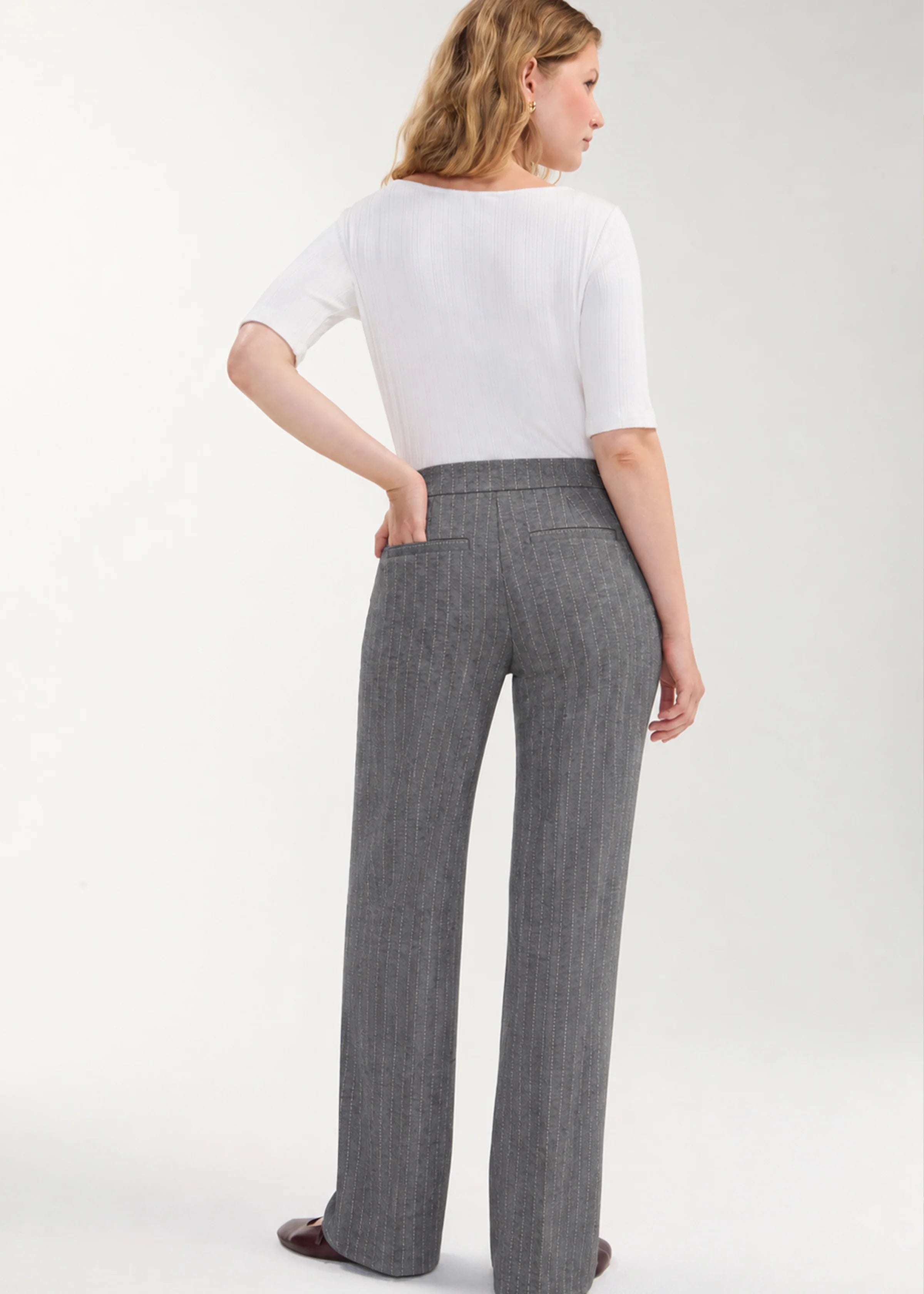Pull On Wide Leg Trouser (Liverpool)