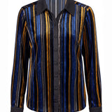 Long Sleeve Fitted Button Front Shirt (Liverpool)