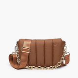Lala Quilted Chain Crossbody