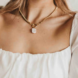 Mother Of Pearl Waterproof Necklace