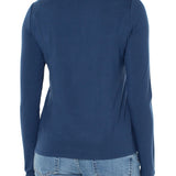 Long Sleeve Mock Neck Knit Top (Liverpool)