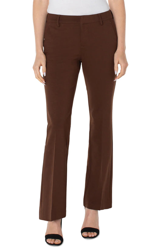 LIVERPOOL "Kelsey" Flare Trouser Ponte Pant