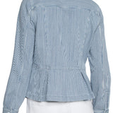 Peplum Denim Jacket (Liverpool)