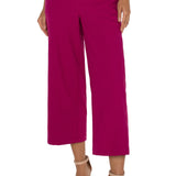 Pull On Wide Leg Crop Trouser (Liverpool)