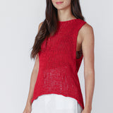 Sleeveless Crochet Tank (Dex)