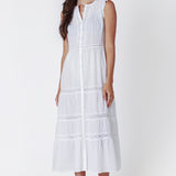 Lace Insert Maxi Dress (Dex)