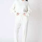 Hooded Cable Sweater (Dex)