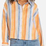 Long Sleeve Relaxed Button Down Shirt (Liverpool)