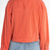 Oversized Cropped Denim Jacket (Liverpool)