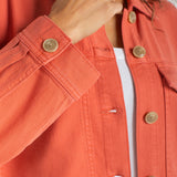 Oversized Cropped Denim Jacket (Liverpool)