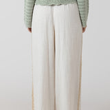 Crochet Trim Wide Leg Pant (Dex)